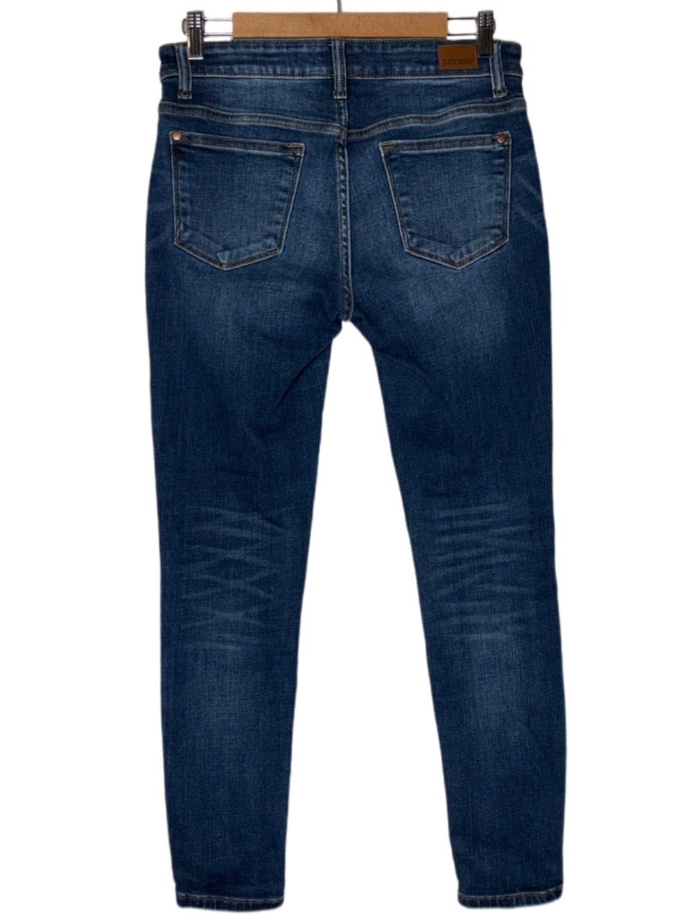 Judy Blue Bristol Sienna Handsand Skinny Jeans Medium Wash Woman's 9 JB82106MD - Picture 2 of 16